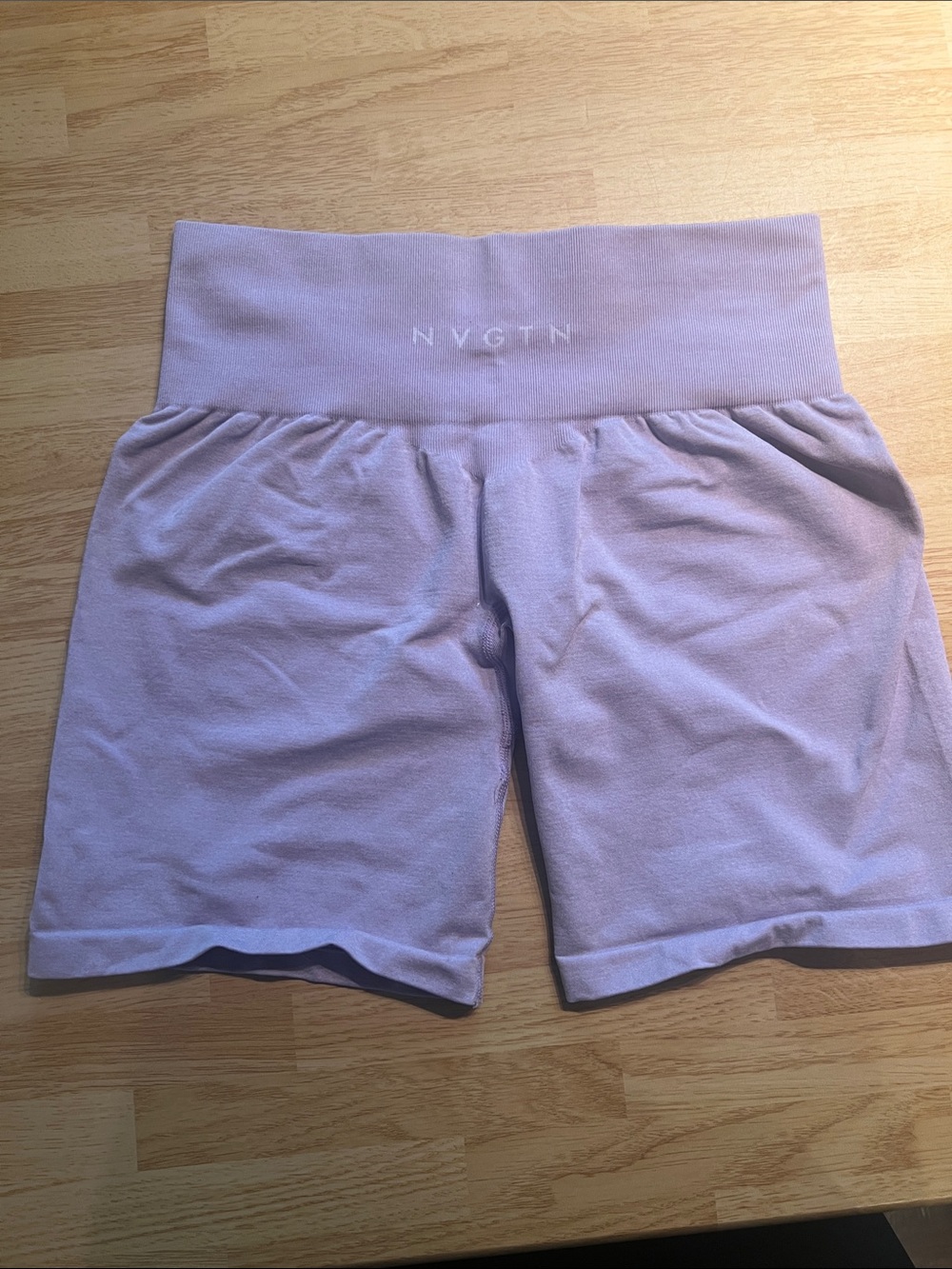 NVGTN High-Rise Lilac Bike Shorts